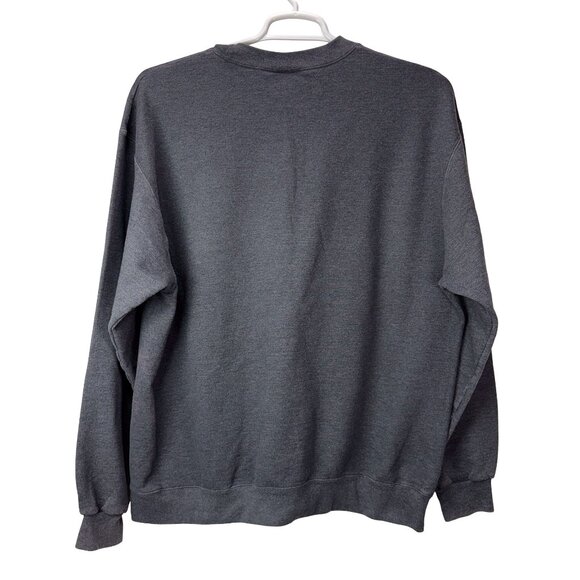 Vintage 90s Georgia Tech Sweatshirt Mens XL Champion Eco Fleece Gray Y2K - Picture 2 of 6